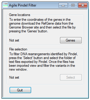 AgilePindelFilter Screenshot 1